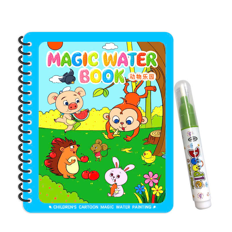 Libro Mágico Reutilizable con Agua