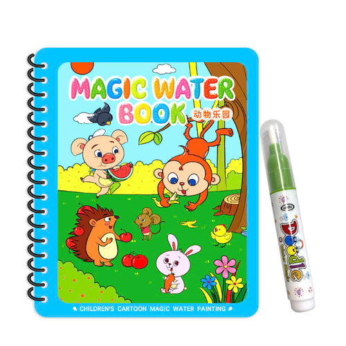 Libro Mágico Reutilizable con Agua